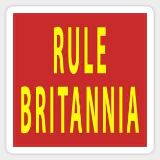 Rule Britannia Sticker